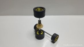 Scalextric: SLOT SCALEXTRIC EXIN JUEGO EJES TREN RUEDAS ORIGINALES FERRARI B3 B-3 F.1 REF. 4052